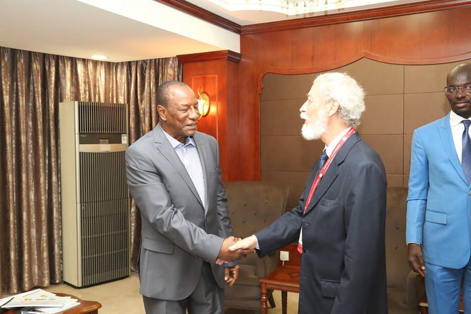 Le Pr. Alpha Condé reçoit le représentant de l’ONU à Bissau