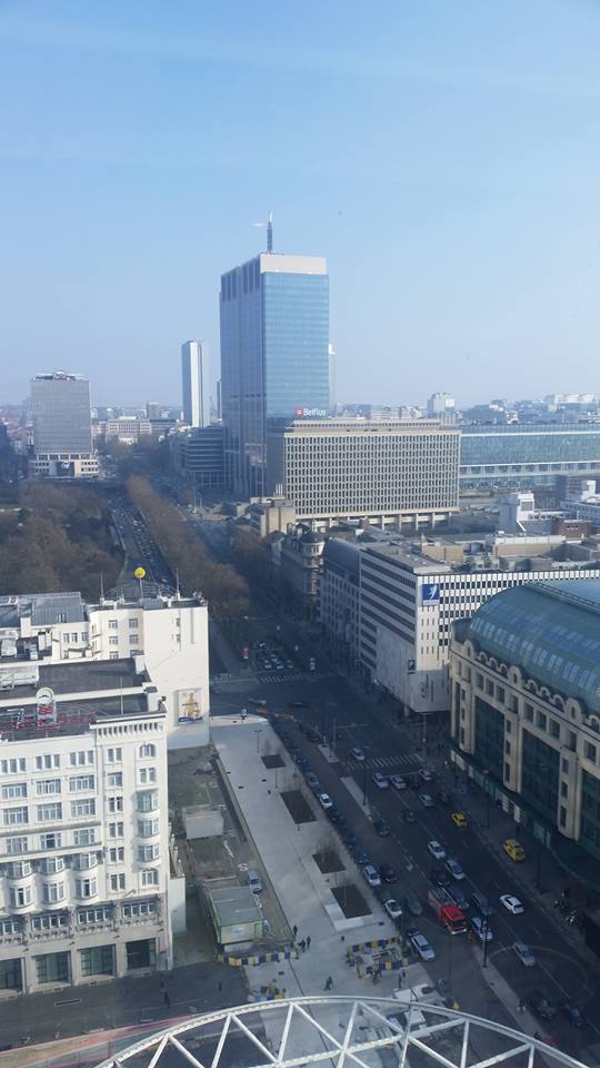 Des militants de l'UFDG dans les rues de Bruxelles ce vendredi