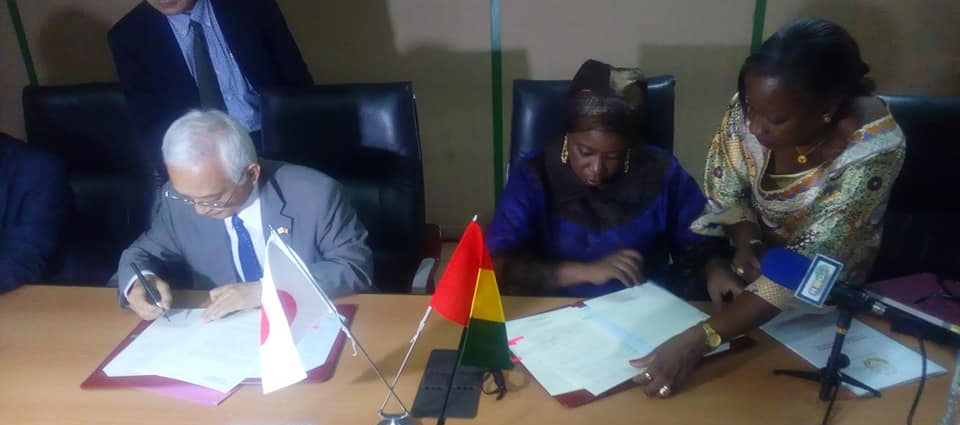 La Guinée et le Japon se penchent sur la reconstruction du Pont Soumba sur la Nationale 3