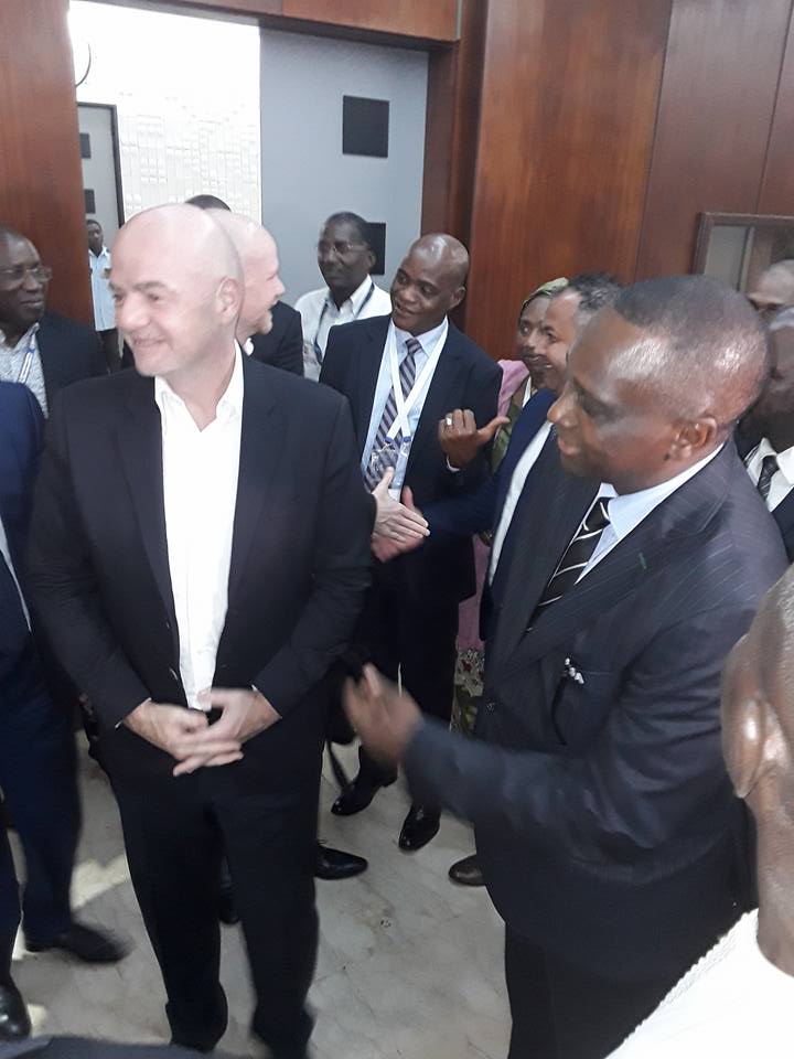 Arrivée à Conakry du patron de la FIFA