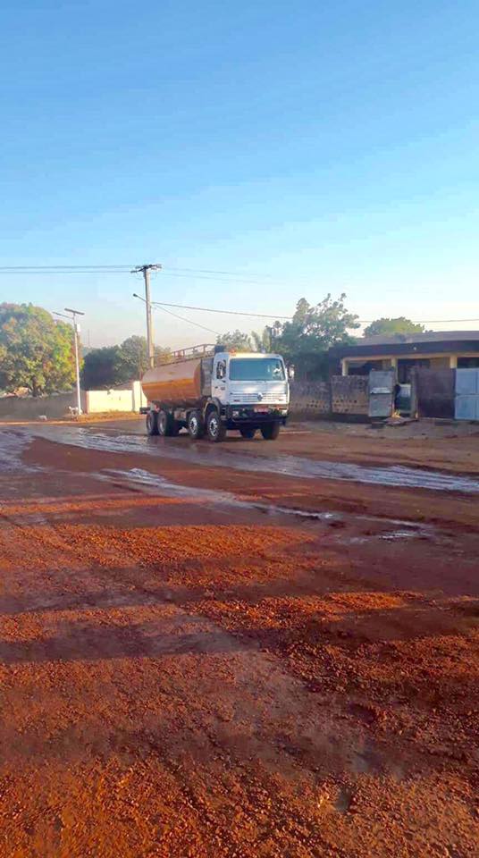 Bitumage des voiries urbaines à Labé et Pita: où en est Guicopres? ( Photos )