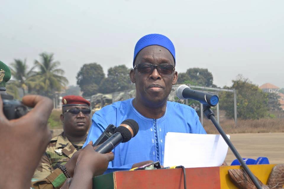 Le vibrant hommage du ministre de la défense aux militaires Guinéens tués au Mali ( discours )