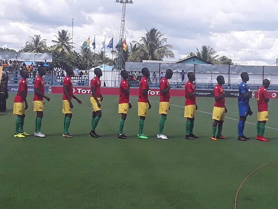 CAN U 17 /Tanzanie: la Guinée perd face au Cameroun ( 2 - 0 ) !