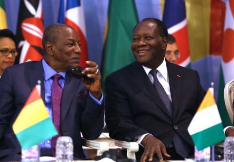 Arrivée à Abidjan du président Alpha Condé pour une visite de 72h