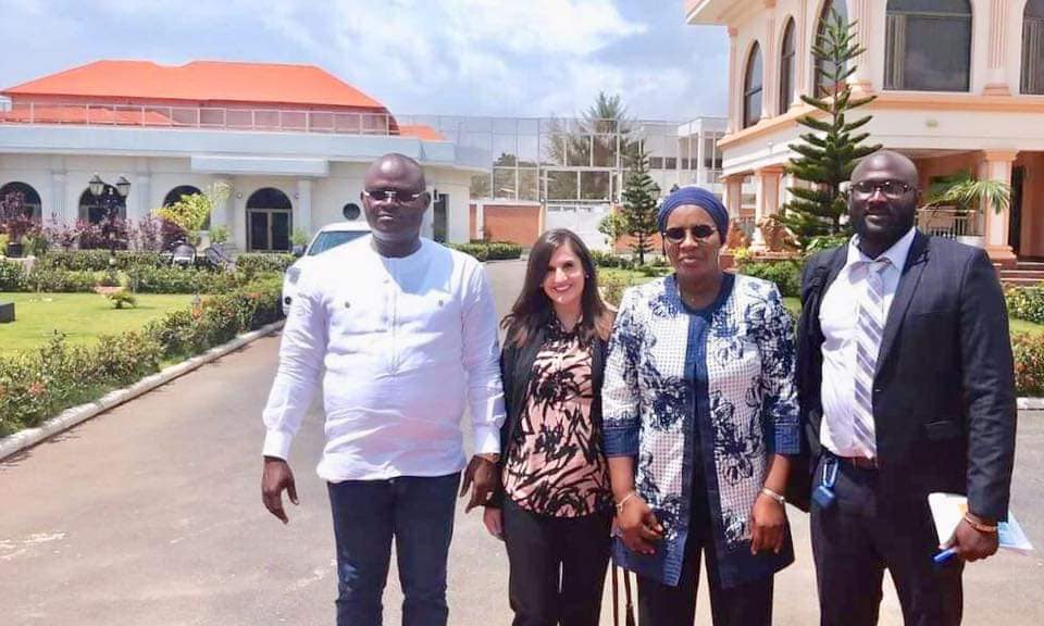Humanitaire / Des représentants de Plan Guinée International chez le PDG de Guicopres