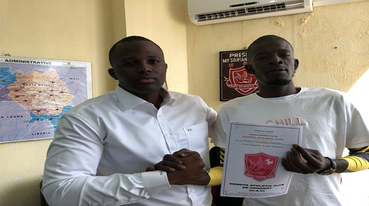Le contrat de l'international Sénégalais, Khadim N'Diaye, est acté par le Horoya AC