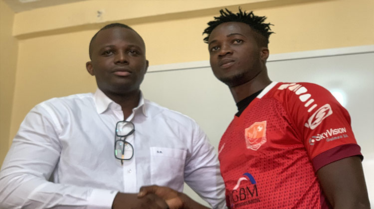 Horoya AC/ un an de prêt pour Sékou Camara