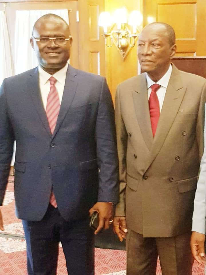 Le président Alpha Condé et le patron de Guicopres,KPC, à la rencontre du secteur privé à Washington