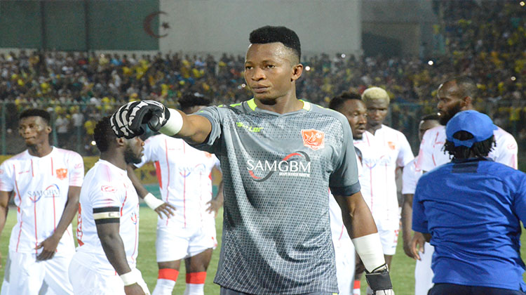 Le gardien du Horoya AC, Moussa Camara, promis à un bel avenir