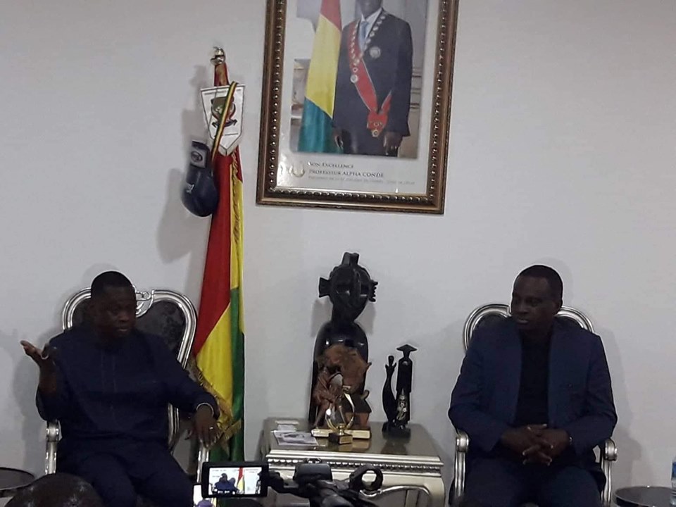 Le ministre Bantama Sow à Antonio Souaré: