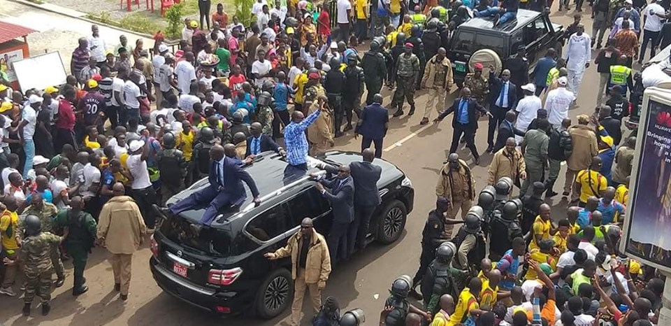 Retour de Alpha Condé à Conakry