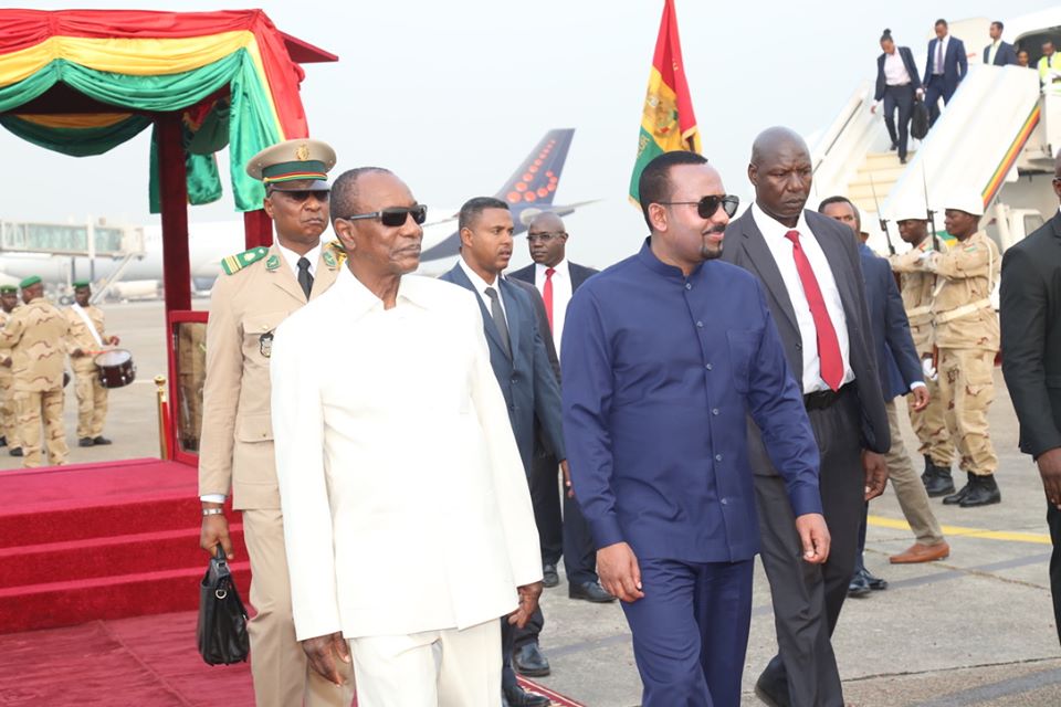 Le Premier ministre éthiopien à Conakry: une visite d’intenses activités