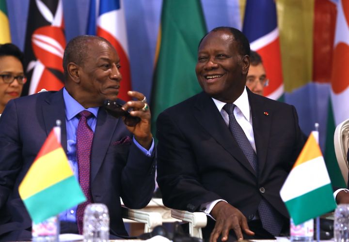 Alpha Condé réagit à la décision inédite de Ouattara de ne pas briguer un 3e mandat en Côte d'Ivoire