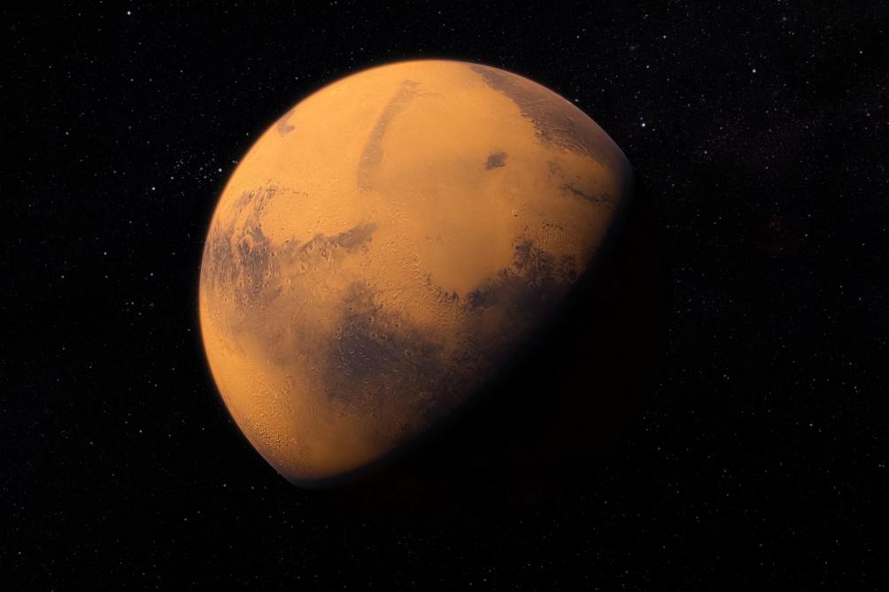 Voici la surface de la planète Mars ( Vidéo )