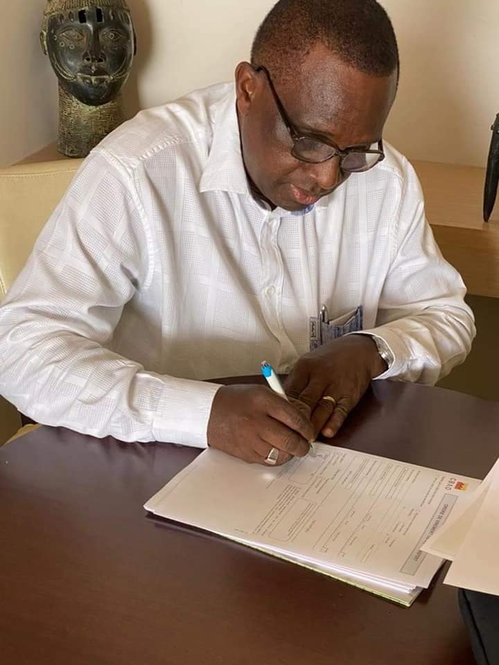Le président Antonio Souaré à Dakar pour la mise en place de l'administration de la Zone A de l' UFOA