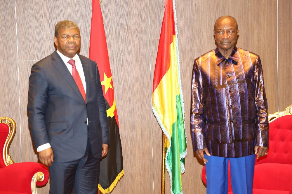 Les temps forts de la visite du président Angolais en Guinée ( communiqué conjoint )