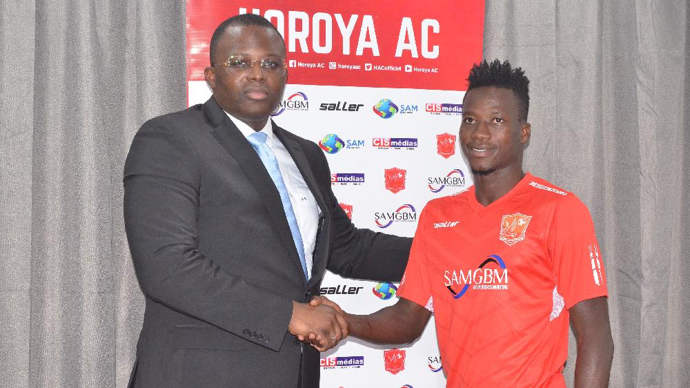 Le milieu offensif, Ismael Camara, appelé à renforcer le Horoya AC ( communiqué )