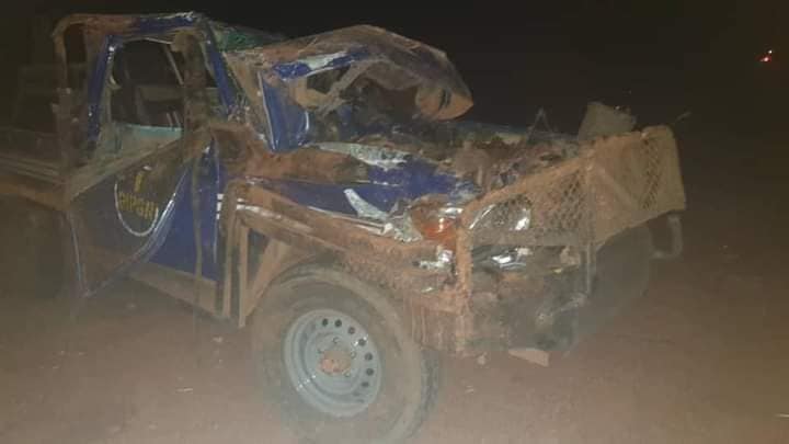 Kindia: un véhicule de la gendarmerie se renverse et fait 2  morts