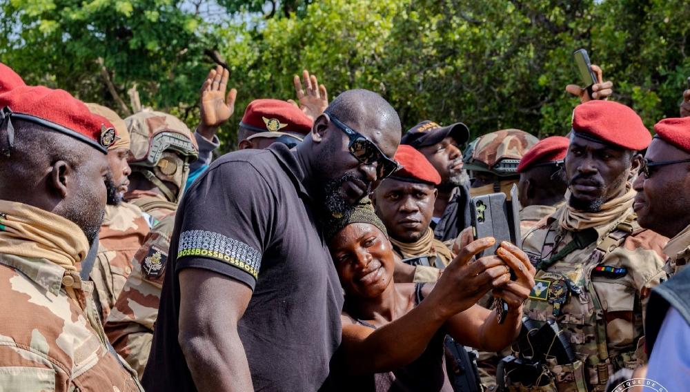 Tabaski 2025: le général Doumbouya accueilli en grande pompe à Kankan