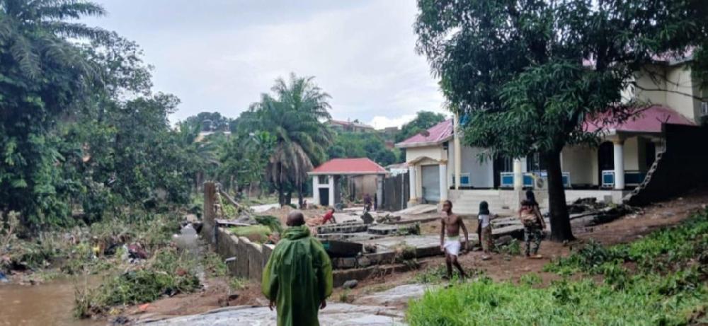 Déluge à Dubréka: plusoieurs sans abris et des dizaines de blessés à cause de la pluie