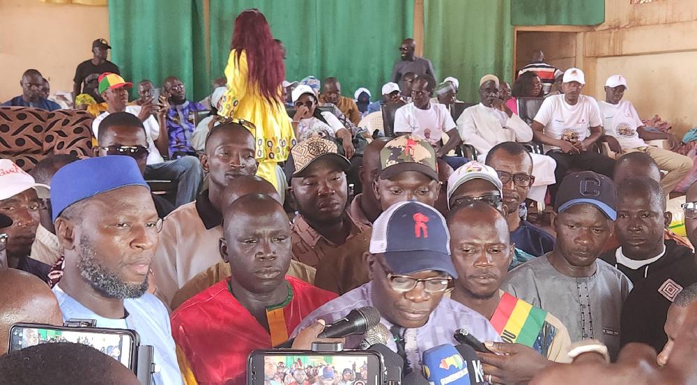 Mandiana: 15 millions cotisés par les populations pour une éventuelle candidature de Doumbouya à la présidentielle