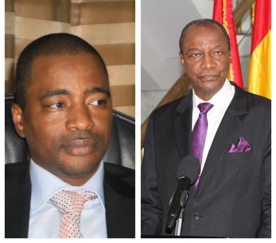 Quand Alpha Condé reconnait le courage de Tibou Kamara et Baidy Aribot
