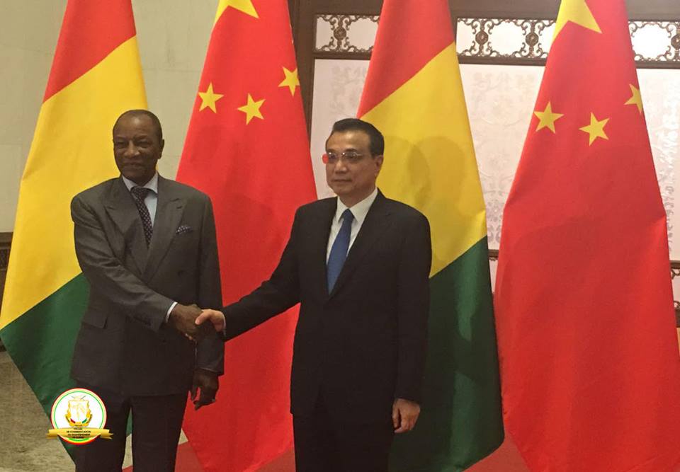 Coopération bilatérale au menu des discussions entre le Président Alpha Condé le Premier Ministre chinois Li Keqiang