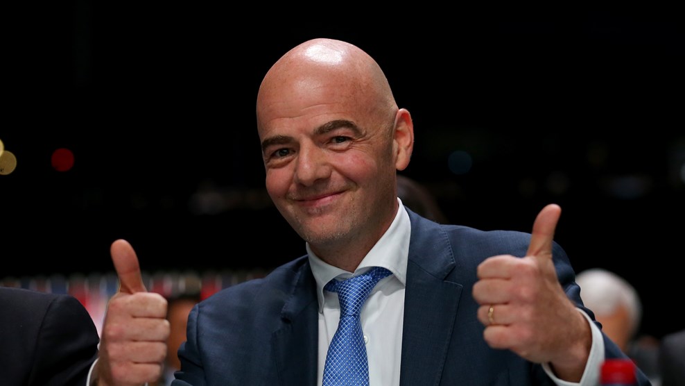 Congrès FEGUIFOOT: le président de la FIFA adresse ses vives félicitations à Antonio Souaré