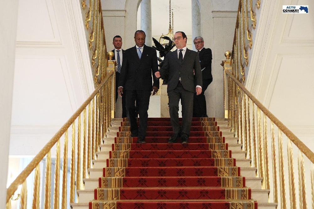 La particularité de la dernière visite de Alpha Condé à Paris