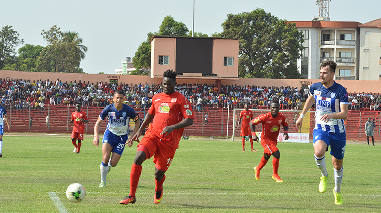 Coupe CAF play off/Aller: les poulains de Victor Zunka s'impose à Conakry