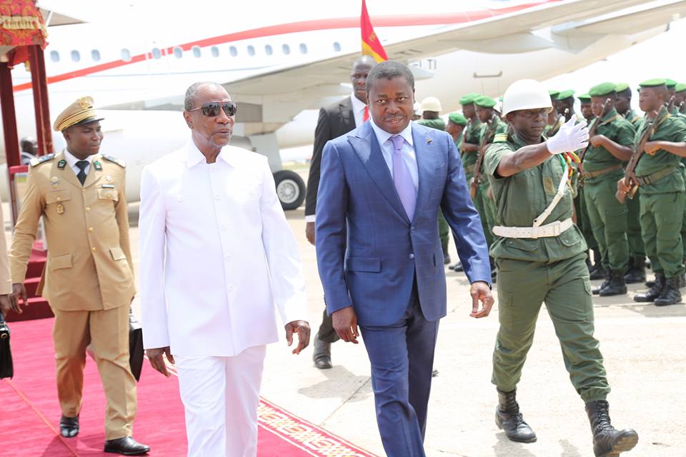 Faure Gnassingbé chez Alpha Condé