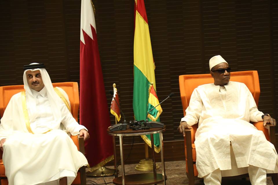 Visite de l’Emir du Qatar à Conakry: ept accords de coopération signés