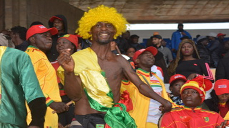 CHAN 2018: les supporters comme un seul homme derrière le Syli local