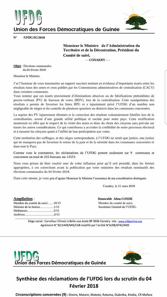 Crise post-électorale: Cellou Dalein justifie les manifestations pacifiques de l'opposition