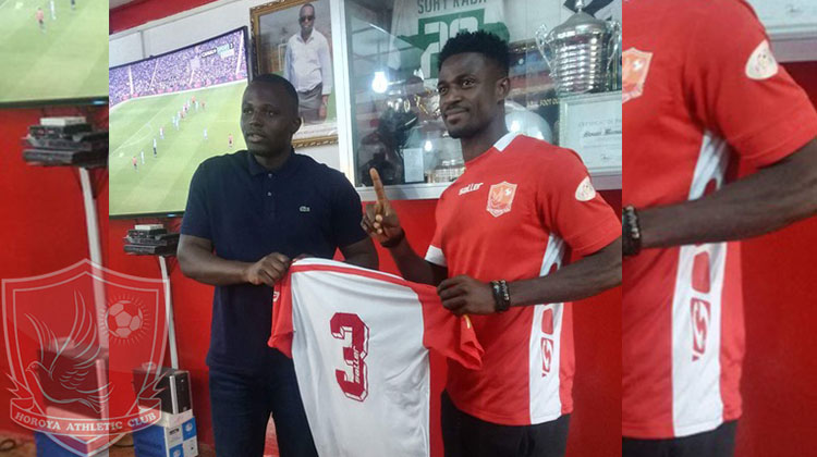 Godfred Asanté signe pour trois ans au Horoya AC