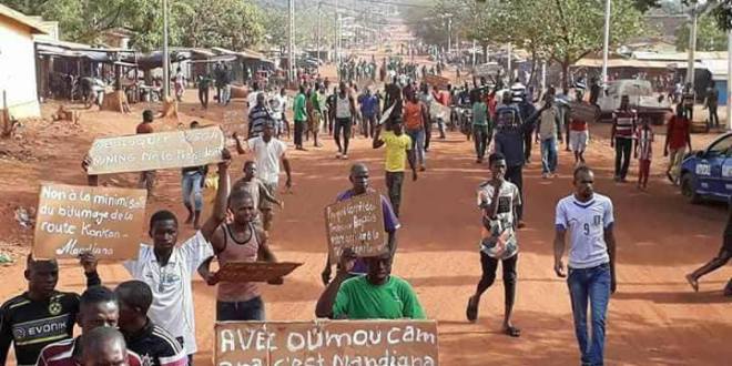 Mandiana: les jeunes en colère contre les fausses promesses de Alpha Condé