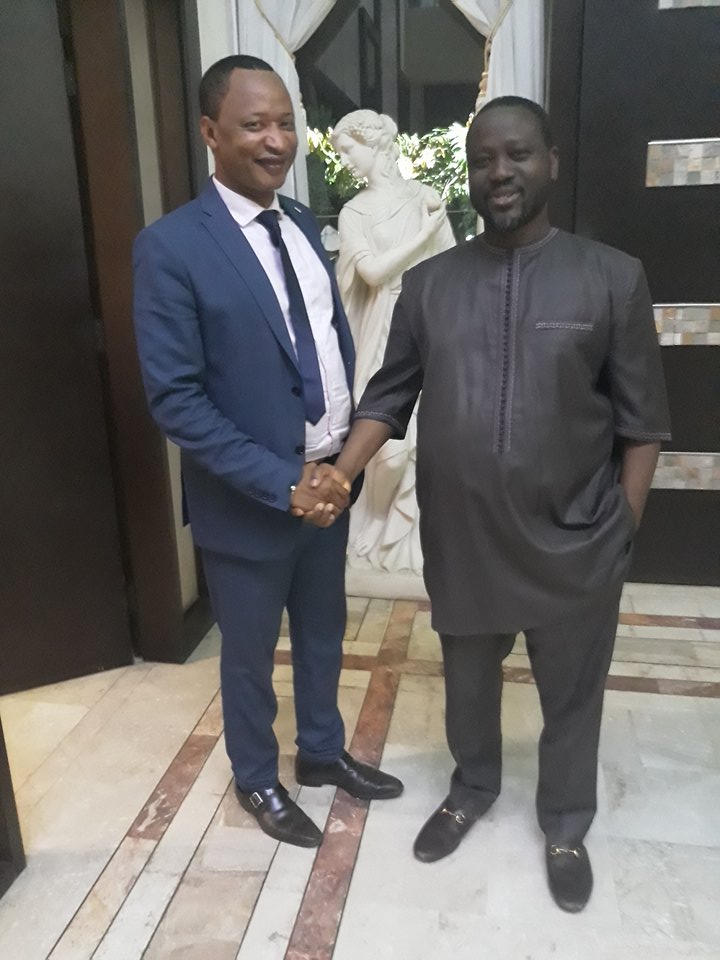 Le journaliste Guinéen, Ibrahima Diallo, encore chez Guillaume Soro
