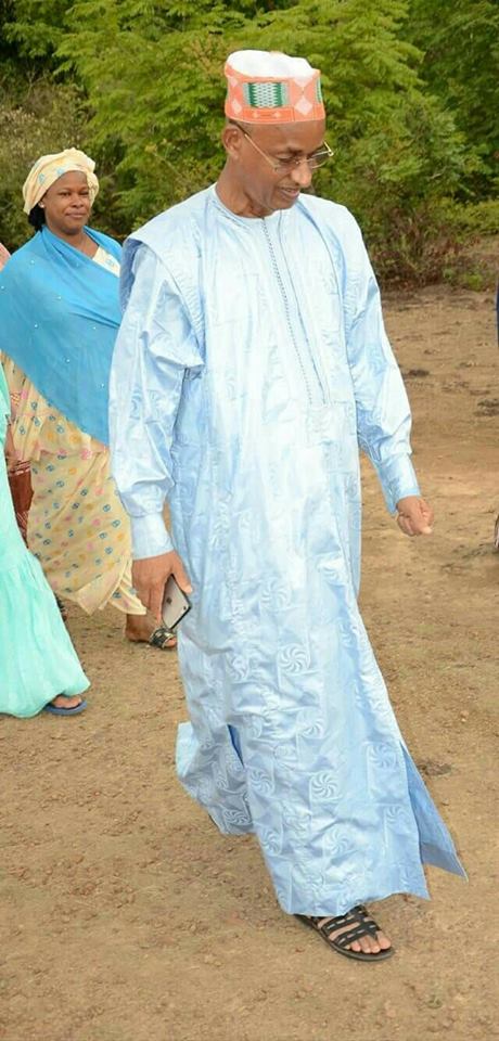 Cellou Dalein chez le patriarche du Fouta-Djallon