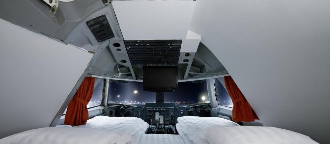 Passez une nuit dans un ancien Boeing 747 transformé en hôtel en Suède