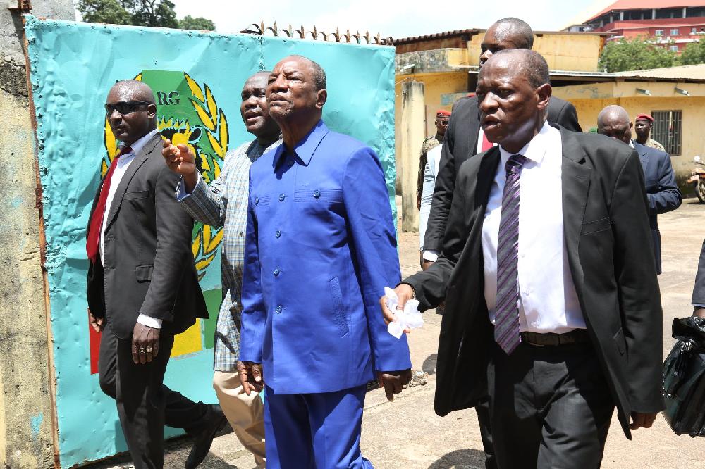 Conakry vision 2040: le président Alpha Condé visite les domaines du Patrimoine bâti public