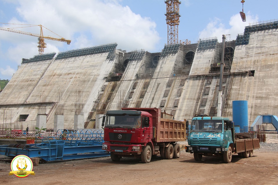 Vers la fin des travaux du barrage hydroélectrique de Souapiti