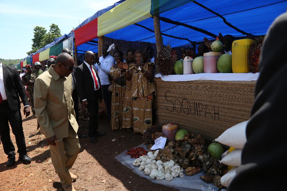 Journée mondiale de l'alimentation à Kindia: le Pr. Alpha Condé veut faire de la Guinée le grenier de l'Afrique