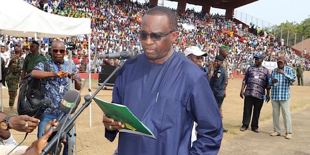 Obsèques des joueurs de Etoile de Guinée: l'émouvant discours du président de la Feguifoot, Mamadou Antonio Souaré